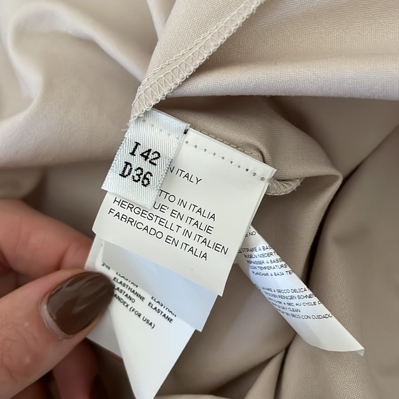 Vintage pleated a-line blumarine skirt - Picture 8 of 9